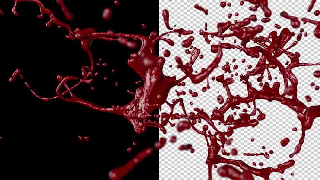 Arterial Spray Blood Spatter