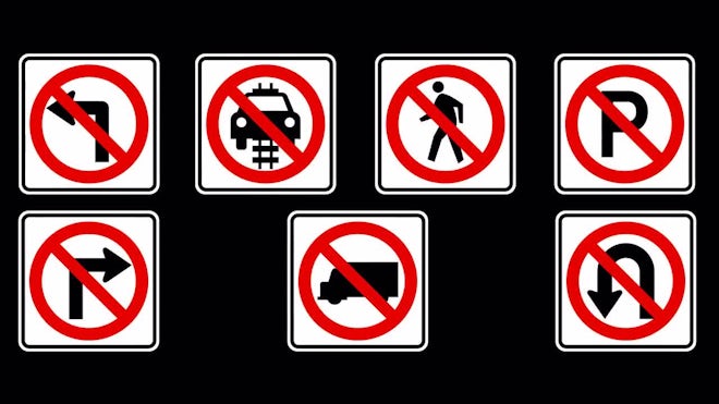 road sign player