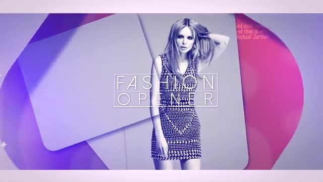 Glass Fashion Opener: After Effects Templates