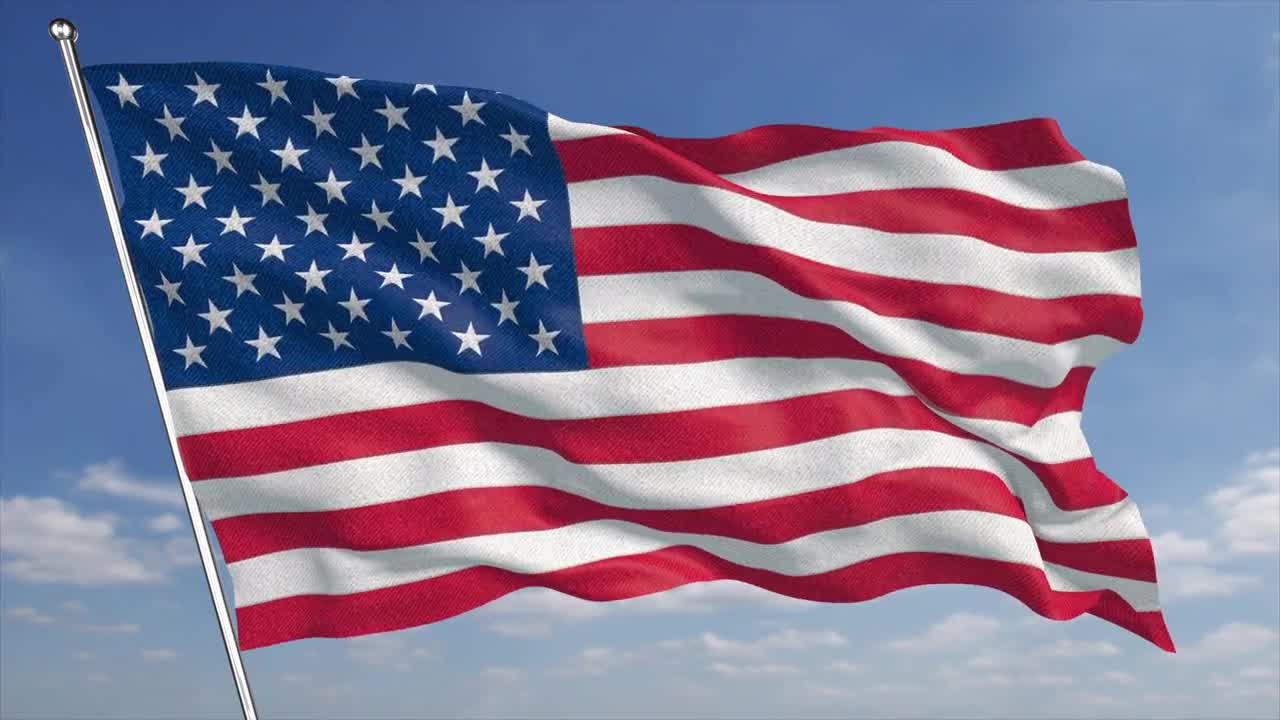 4K USA Flag - Stock Motion Graphics | Motion Array
