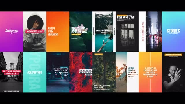 Clean Instagram Stories Premiere Pro Templates Motion Array