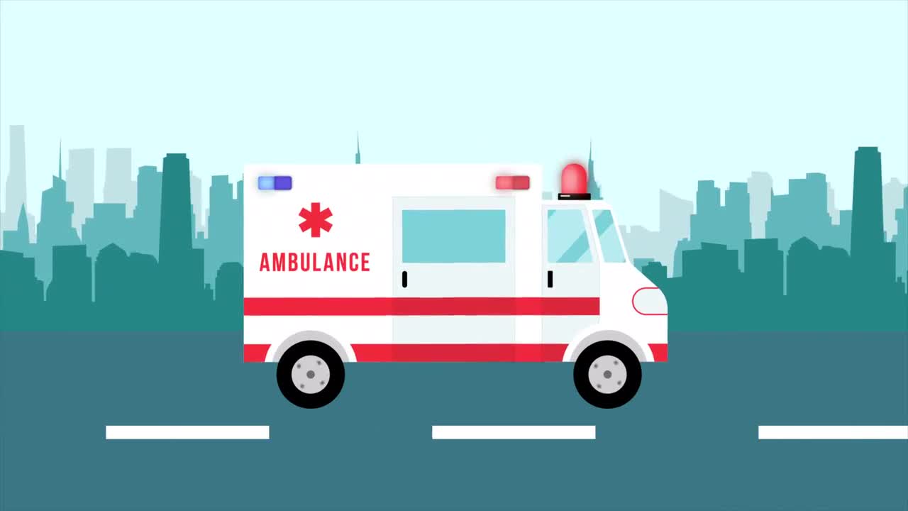 Illustration of a working car Car | Ambulance |... - Stock Illustration  [53748929] - PIXTA