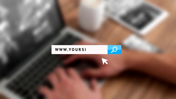 Mouse Click Logo Reveal: After Effects Templates