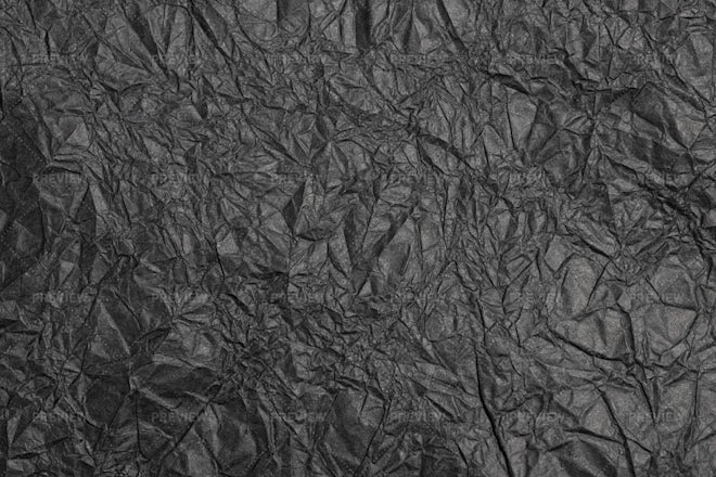 Crumpled Gray Paper Texture - Stock Photos
