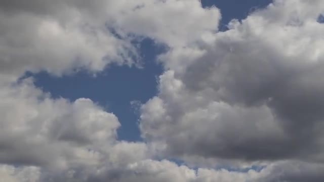 Heavy Rain Clouds Passing By: Stock Video