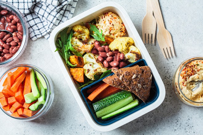 Vegan Lunch Box - Stock Photos | Motion Array