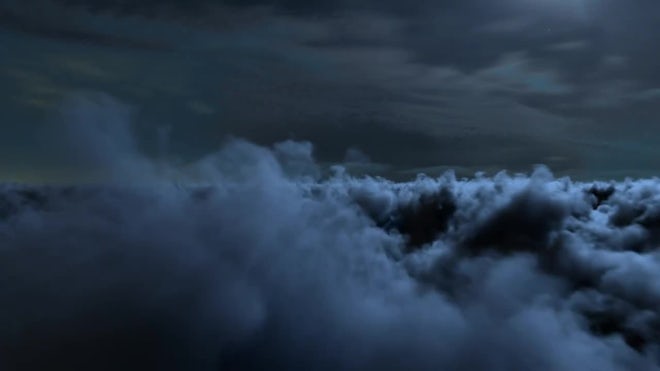 A Large Cloud On Alpha - Stock Motion Graphics | Motion Array