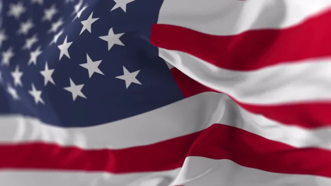 Flag In Motion Animated Waving American Flag Flash