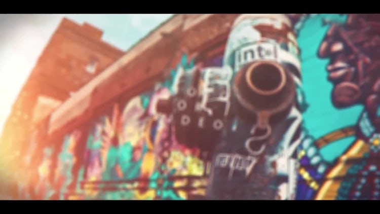 Modern Cinematic Slideshow: After Effects Templates