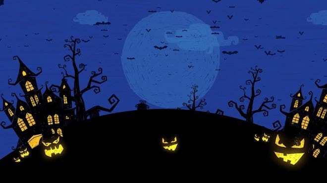 halloween haunted house background images