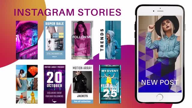 Instagram Stories: After Effects Templates