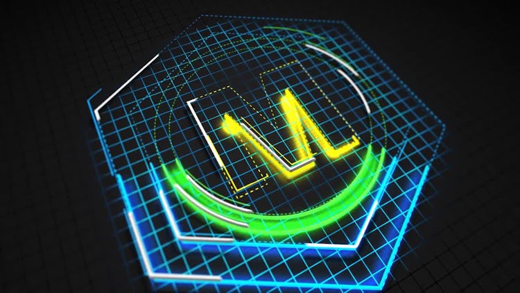 Neon Logo Reveal: After Effects Templates