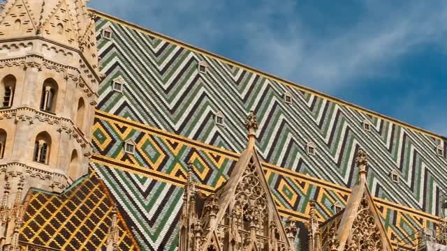 St. Stephen's Cathedral, Vienna, Austria: Stock Video