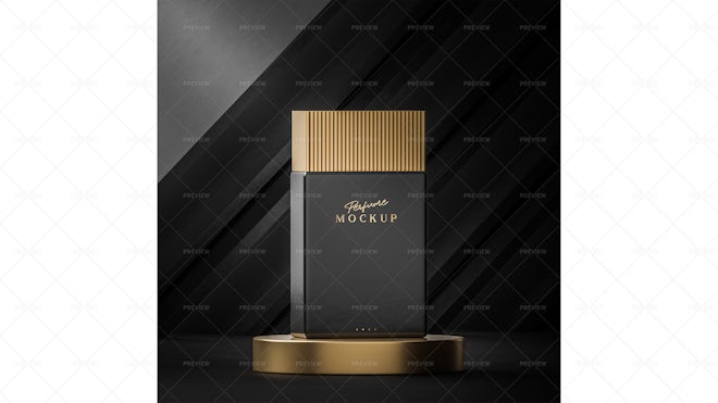 Luxury Perfume Bottle Logo