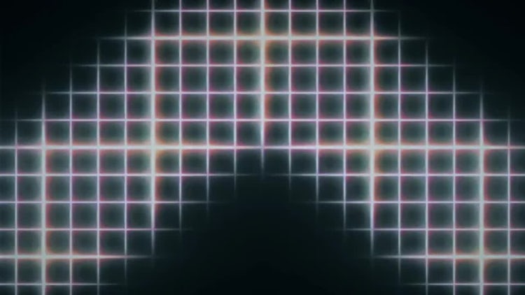 Shiny Grid VJ Loops Pack: Stock Motion Graphics