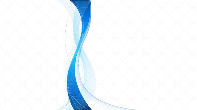 Blue abstract illustration, Line Blue Curve Shape, Blue wavy line
