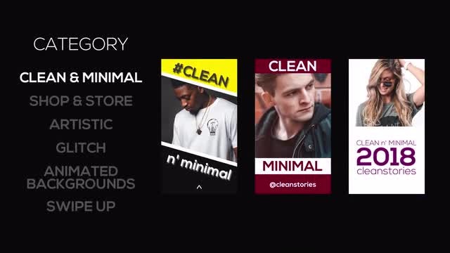 Instagram Stories Pack: Premiere Pro Templates