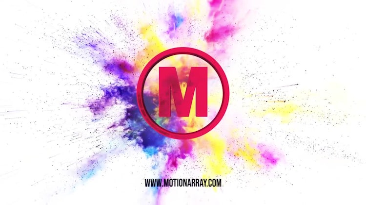 Explosion Color Premium Logo: After Effects Templates
