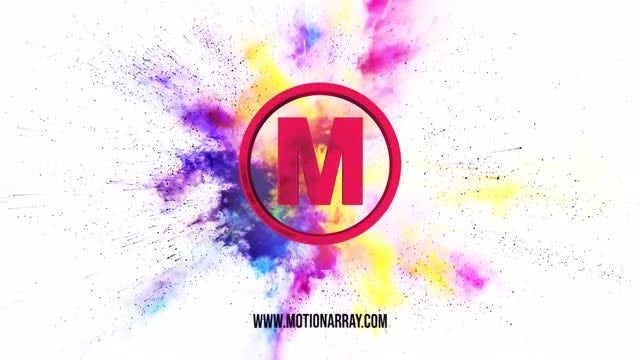 Explosion Color Premium Logo: After Effects Templates