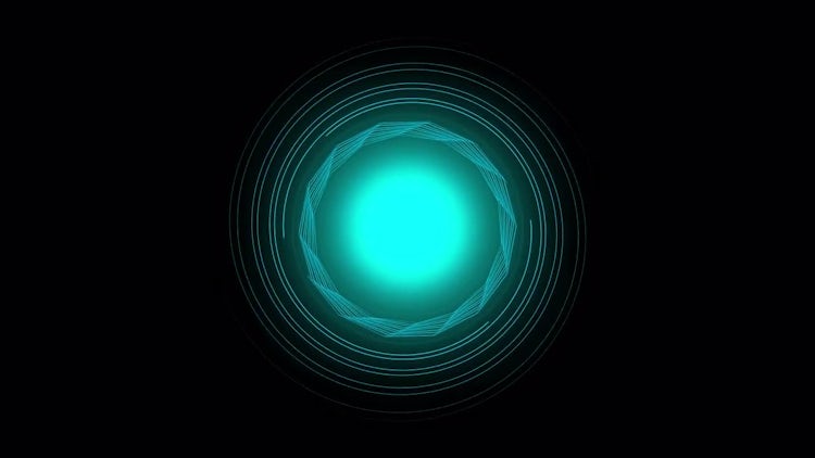 Sci-Fi HUD Element and Portal: Stock Motion Graphics