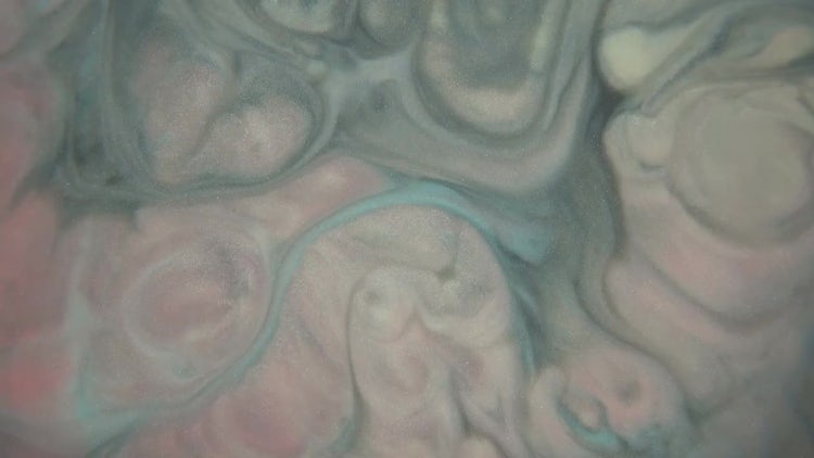Mixture Of Paints Swirling Slowly: Stock Video