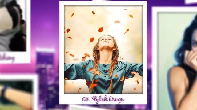 Polaroid Photo Slideshow: After Effects Templates