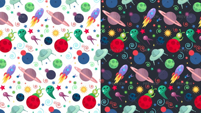 space repeating background patterns