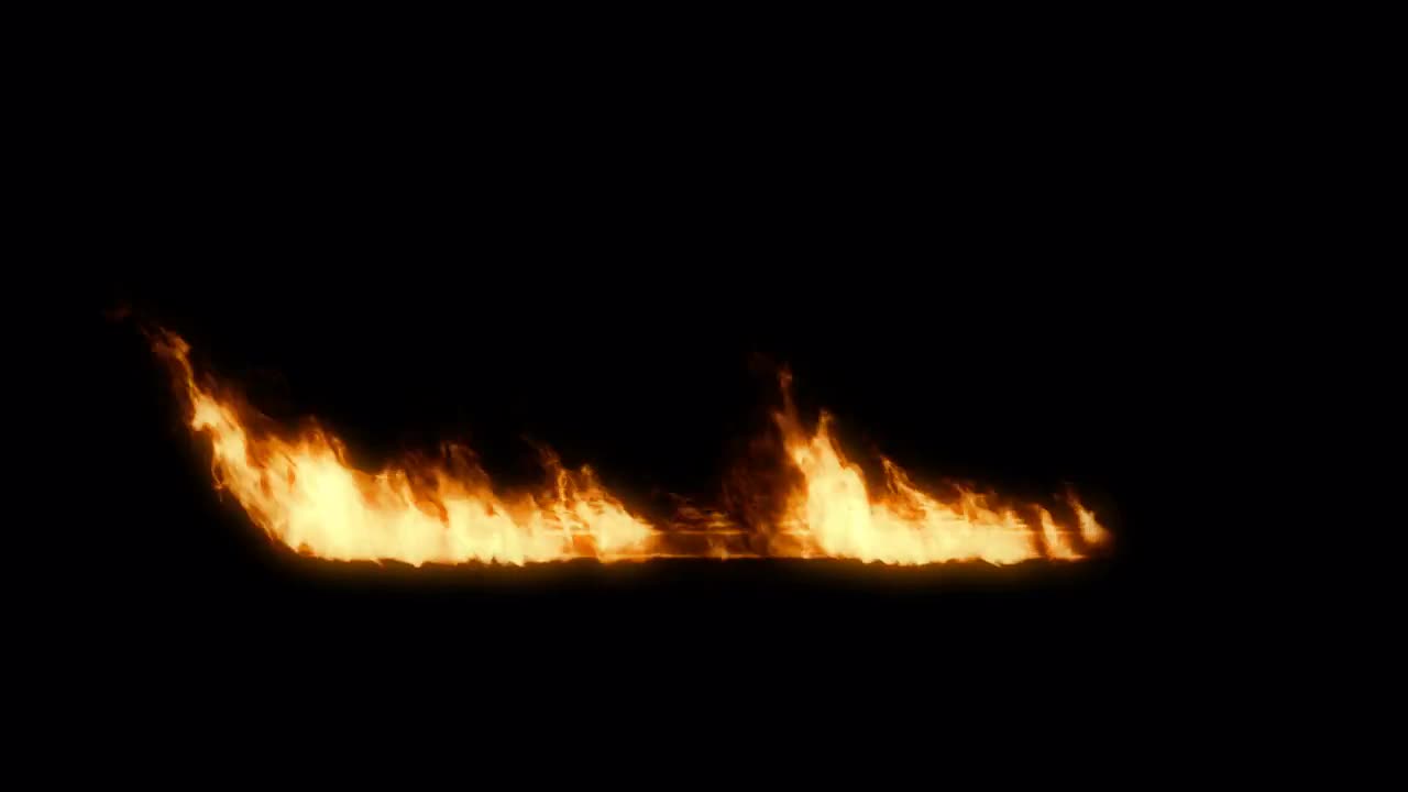 Row Of Fire Blazing Stock Motion Graphics Motion Array