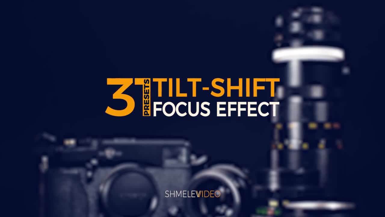 tilt shift focus premiere pro