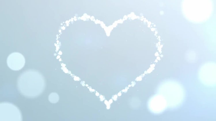 Particle Heart: Stock Motion Graphics