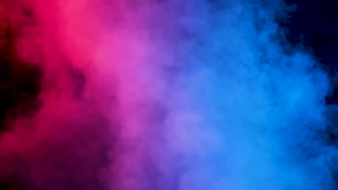 red and blue smoke background