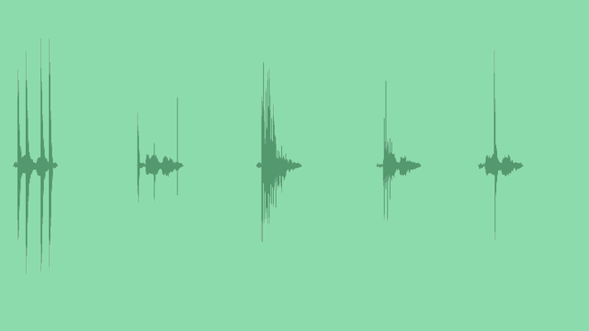 Multi-Media Percussive Assets: Sound Effects