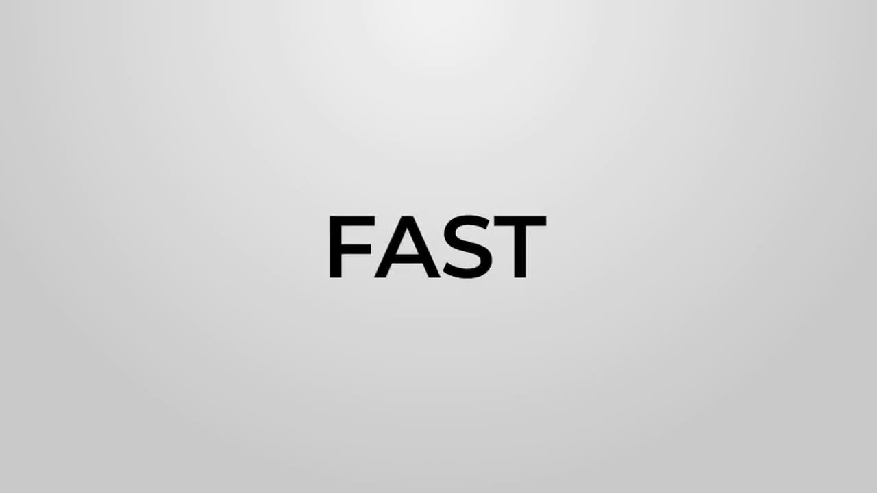 Fast Typo - Motion Graphics Templates | Motion Array