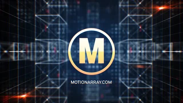 Tech Construction 3D Logo: After Effects Templates