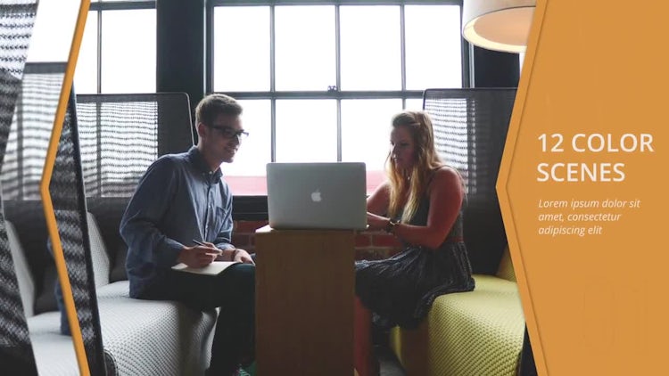 Corporate Colorful Slideshow: After Effects Templates
