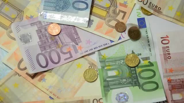 A Bunch Of Money: Stock Video