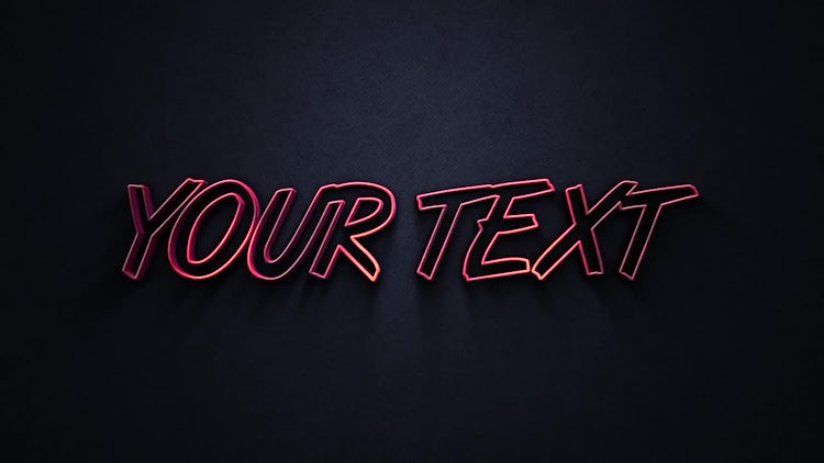 3D Extruded Text - Motion Graphics Templates | Motion Array