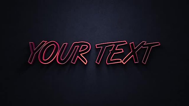 3D Extruded Text - Motion Graphics Templates | Motion Array