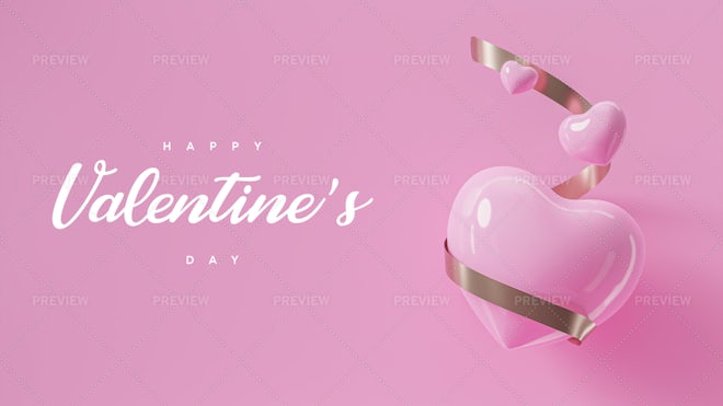 50 percent pink, pastel elegant valentines ribbon concepts template of sale  banner, for Valentine Day with a scroll realistic red ribbon and red shiny  glossy hearts. Vector illustration 19571222 Vector Art at Vecteezy