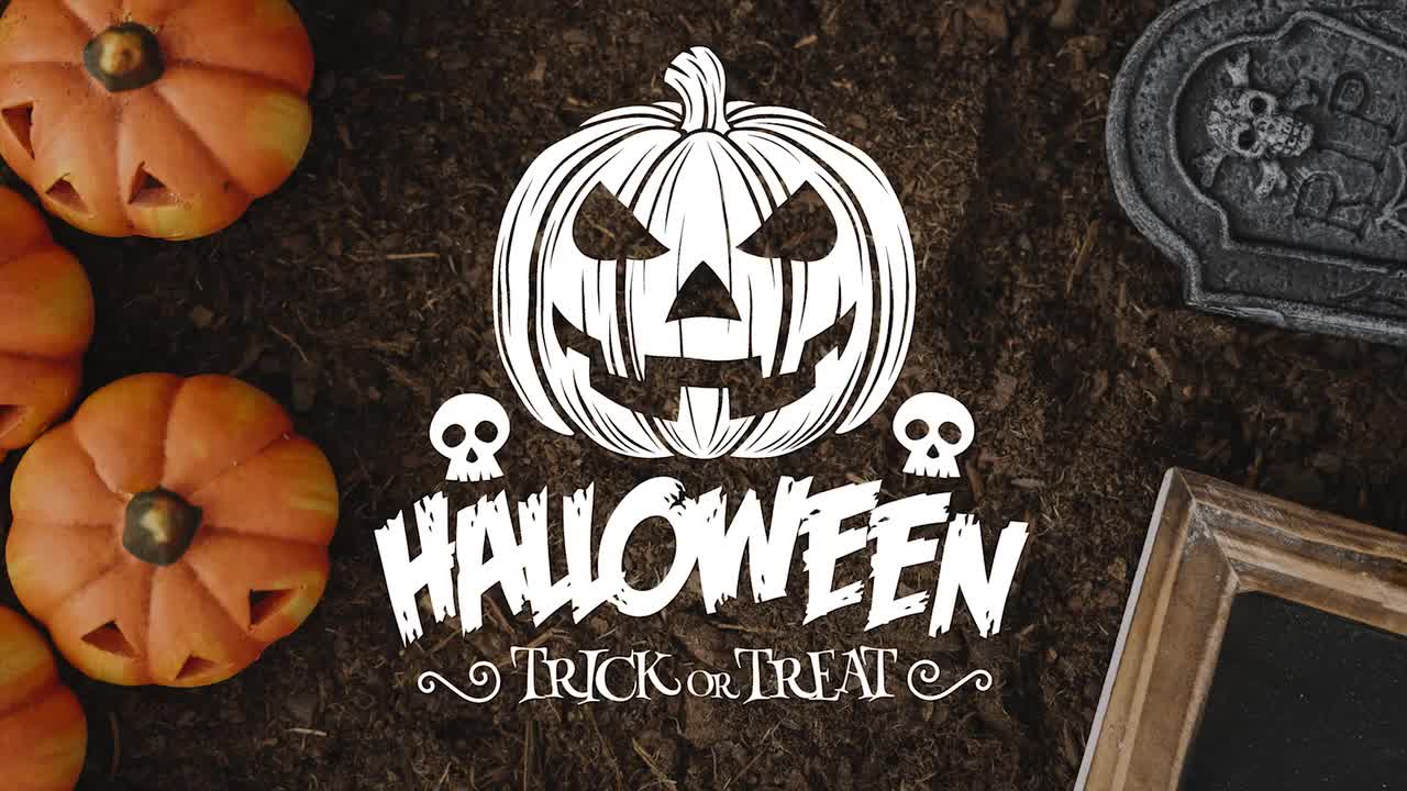 after effects halloween template free download