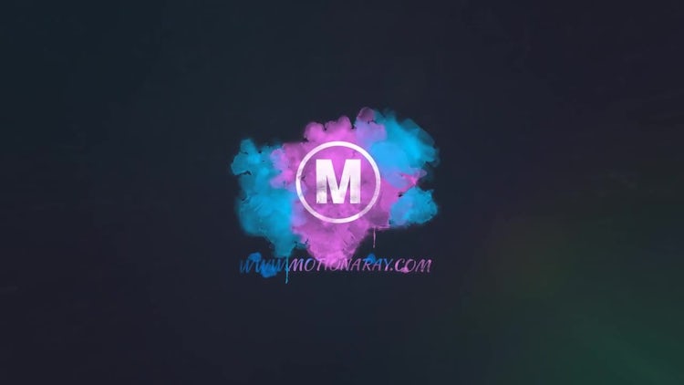 Neo Watercolor Buterfly Logo: After Effects Templates