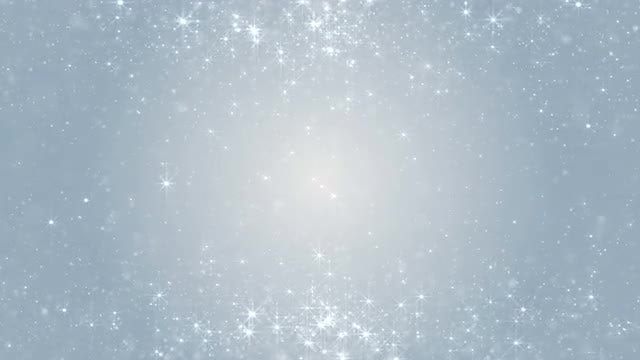 Shimmering White Particles Background: Stock Motion Graphics