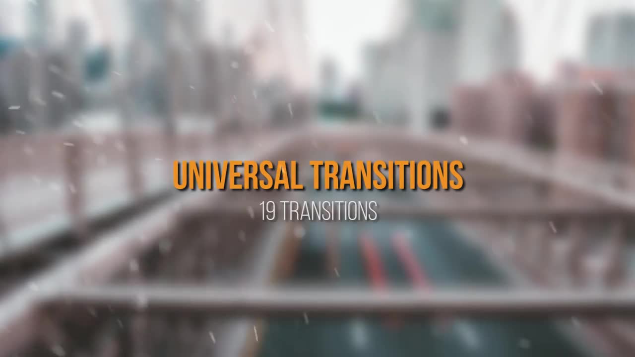 Universal Transitions Premiere Pro Presets Motion Array