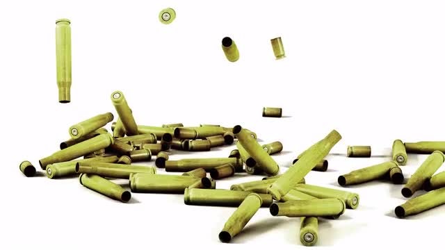 Bullet Shell Animation: Stock Motion Graphics