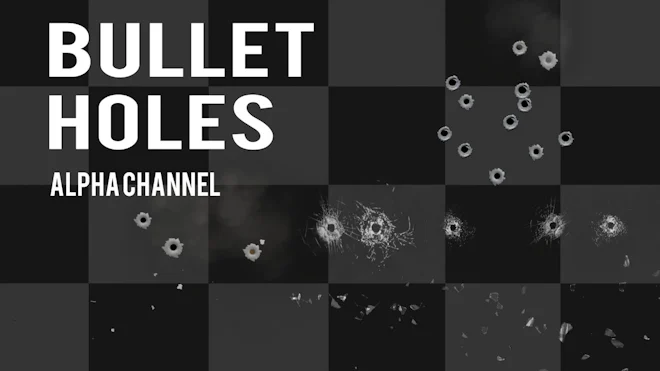 Bullet Hole Font