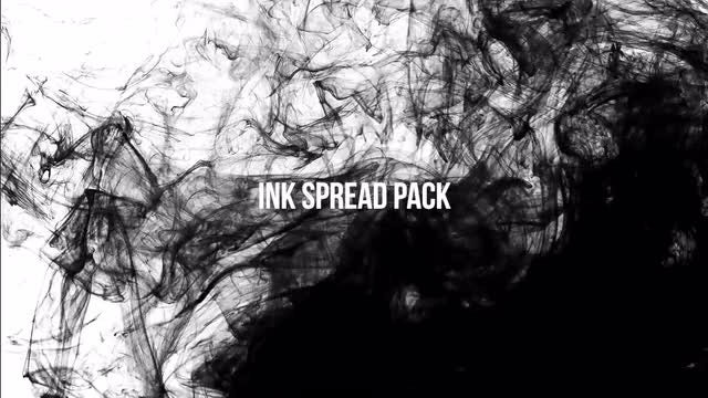 Ink Spread Pack: Stock Video