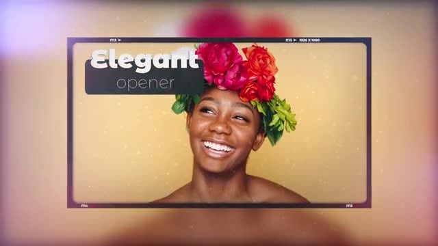 Cinematic Photo Opener: After Effects Templates
