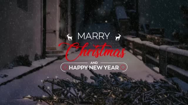 Christmas Titles 4k: Motion Graphics Templates