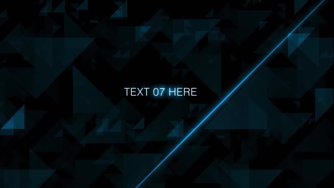 triangle motion free download after effects template