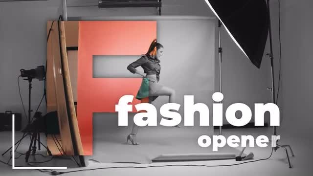 Fashion Opener: After Effects Templates